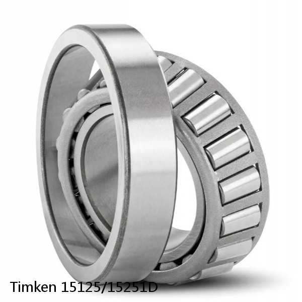 15125/15251D Timken Tapered Roller Bearing #1 small image