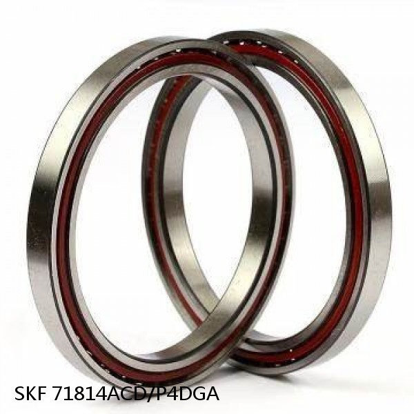71814ACD/P4DGA SKF Super Precision,Super Precision Bearings,Super Precision Angular Contact,71800 Series,25 Degree Contact Angle #1 small image