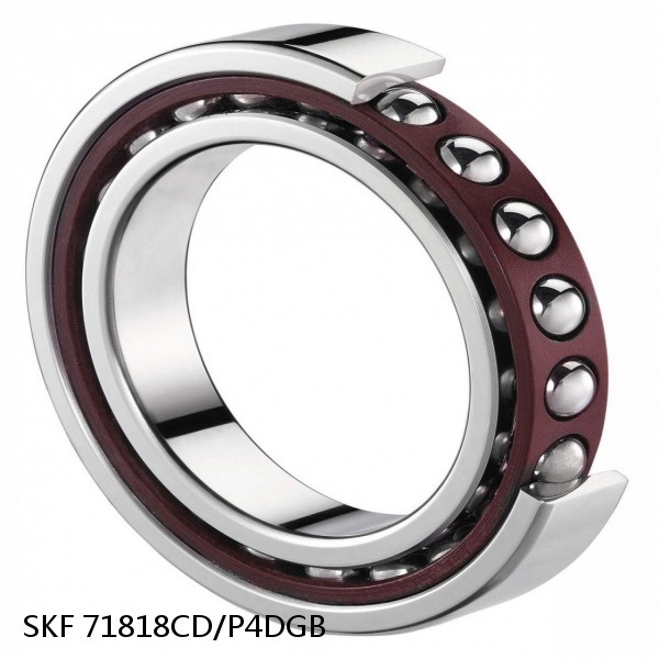 71818CD/P4DGB SKF Super Precision,Super Precision Bearings,Super Precision Angular Contact,71800 Series,15 Degree Contact Angle