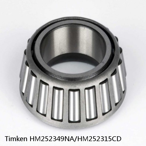 HM252349NA/HM252315CD Timken Tapered Roller Bearing #1 small image