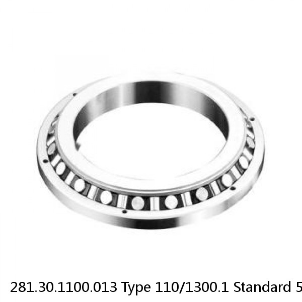 281.30.1100.013 Type 110/1300.1 Standard 5 Slewing Ring Bearings #1 image