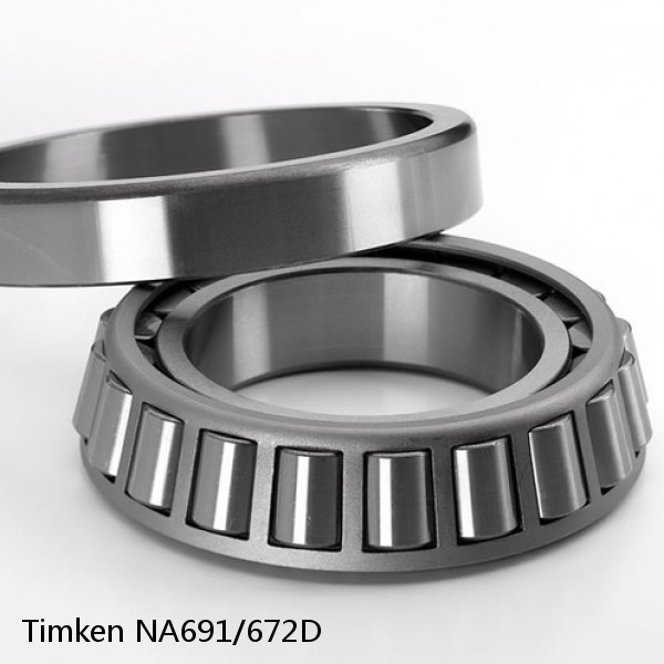 NA691/672D Timken Tapered Roller Bearing #1 image