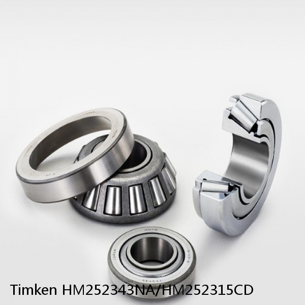 HM252343NA/HM252315CD Timken Tapered Roller Bearing #1 image